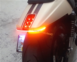 Harley Davidson V-Rod LED Fender Eliminator Kit with Integrated LED