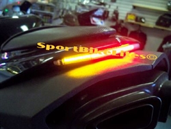 LED Fender Eliminator Kit with Integrated LED Taillight for 07-08 Kawasaki  ZX-6R